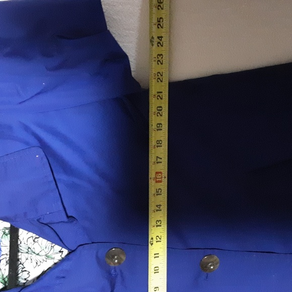 ELLEN TRACY Supreme Women's Royal Blue Trench Coat - Picture 9 of 13